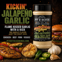 Load image into Gallery viewer, Kickin' Jalapeno Garlic PitGrit
